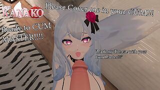 I COSPLAY as Ganyu and BEG you to CUM all over my PRETTY FACE and TONGUE!!!! CATGIRL COWKINI!!!!