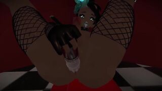 VR Femboy Rides a Dildo and then Lets You Cum Inside (NON VR VERSION)