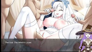 Getting both Endings in Witch's Sexual Prison / 07 Gameplay / VTuber