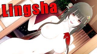 Hentai Lingsha get Creampied Honkai Star Rail Uncensored