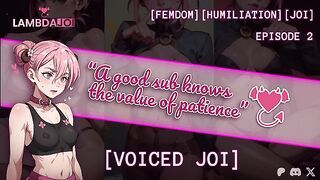 [Voiced Hentai JOI] Lucy's Obedient Pet - Ep2 [Femdom] [Humiliation] [Countdown]
