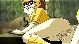 Velma + Shaggy Having Asshole Sex