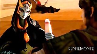 The Legend of Zelda Midna Hot Sex Animation Compilation