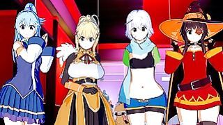Ultimate Konosuba Harem Animated