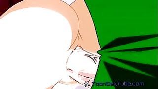 Dragonball Z Porn ( Bulma, Master Roshi, Krillin )
