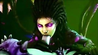 Starcraft Kerrigan SFM Sex Compilation