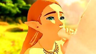 Princess Zelda Sucks Dick (botw)