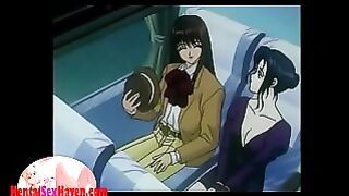 Family Threesome with a woman her son and a friend