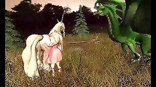 The europeon green dragon