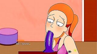 RICK AND MORTY A WAY BACK HOME, PART 39 || STEPSIS MASTURBATES WITH ME