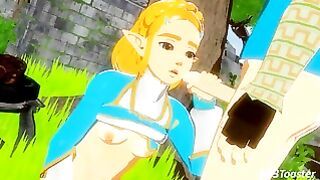 Zelda Blowjob (the Perks Of Being A Princess Animation By Lvl3toaster )