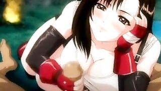Final Fantasy Vii – Tifa’s Jerkoff, Blow Job & Boobjob