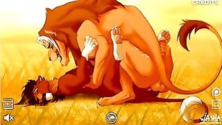 Lion King Furry Yiff Cartoon Animation