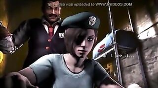 3d Hentai-resident Evil Jill & Rebecca