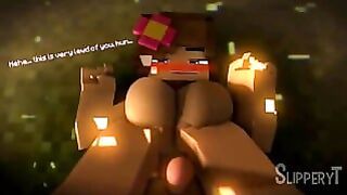 Minecraft Jenny X Matt Boobplay By Slipperyt