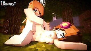 Minecraft Jenny X Amber! By Slipperyt [w/sound] [reupload]