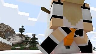 Minecraft Its Winter [sebie X Snowman]