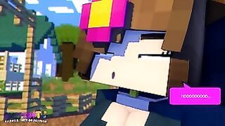 Amber X Horse By Slipperyt (minecraft Sex)