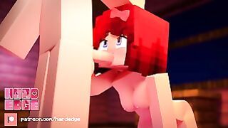 Minecraft Porn Scarlett Blow Job Animation (by Hardedges)