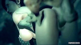 Tifa fucked hard by mushroom monster