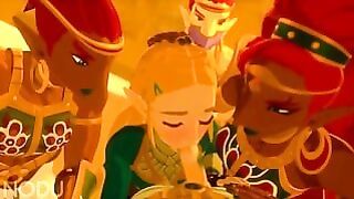 Zelda + Urbosa Suck Off Link (nodusfm)