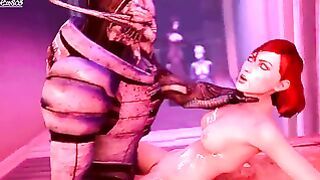 Femshep Captured + Fucked By Saren (mass Effect)