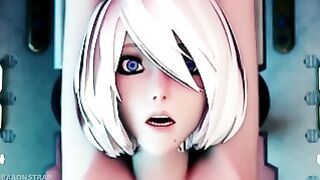 Yorha 2b Contra Maquina De Estimulaciones