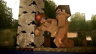Slipperyts Minecraft Hentai (animation)