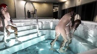 GTA V Orgy Party After a Jackpot in a Casino