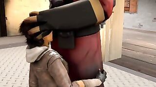Teenager Alyx + Pyro [team Fortress – Half Life 2] Gone Erotic Oh My God So Sexy Xdd
