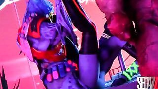 Mass Effect: Liara On The Nightclub