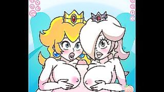 Countess Peach + Rosalina Titjob