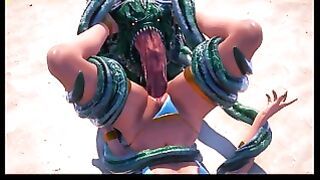 Tanya + The Tentacle Creature
