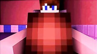 – Minecraft Hot College – Episode 2 ~ Cunt Fuck ~ – Male X Teen Duo –