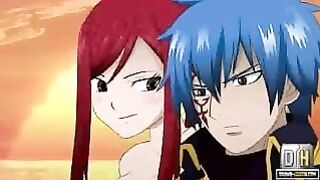 Fairy Tail Animated – Erza Scarlet X Gray Fullbuster