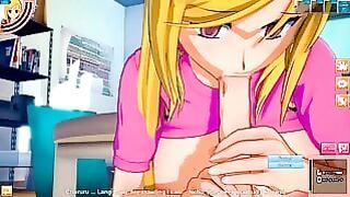 Fairy Tail Lucy Heartfilia Facial + Creampie