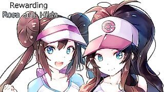 Rewarding Rosa + Hilda -hentai Joi