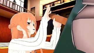 (3d Hentai)(sword Art Online) Asuna X Agil