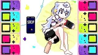 Pixel Anime Trap Asshole Cream Pie