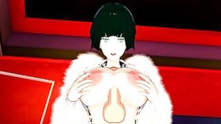 One Punch Male Fubuki Blows + Fucks In A Like Hostel