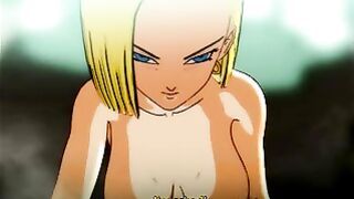 Android 18 Recieves Banged