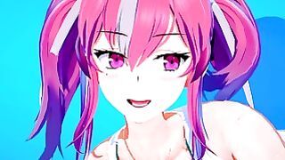 Azur Lane Hottie With Massive Tits Bremerton Koikatsu Animation