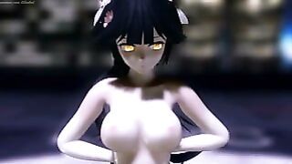 [mmd R18 Azur Lane] Takao – Conqueror (by Efhedral)