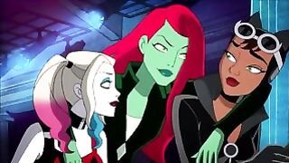 Lesbian Fuck Cartoon – Harley Quinn And Poison Ivy Rest Together – Dc Batman