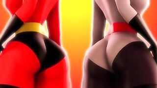 The Parr Girls (the Incredibles)