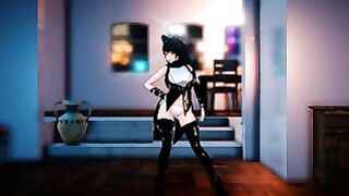 {mmd Rwby} – Side To Side Ft. Blake – By Rwby Mmd
