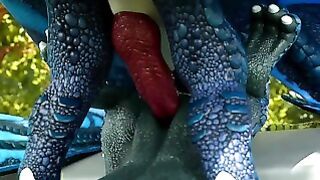 Dragon X Lizard | Animation By Dzat