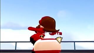 Lego Elastigirl Bouncing