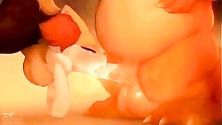 Braixen X Charizard Backwards