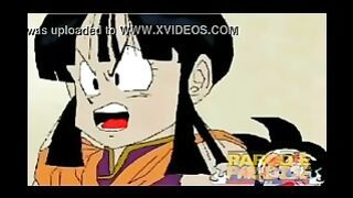 Chi-chi Helping Goku Heal